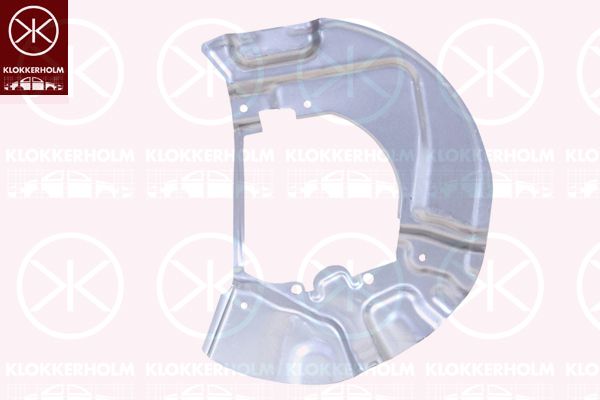 Отражатель, диск тормозного механизма KLOKKERHOLM 0066377