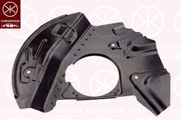 Отражатель, диск тормозного механизма KLOKKERHOLM 0095377