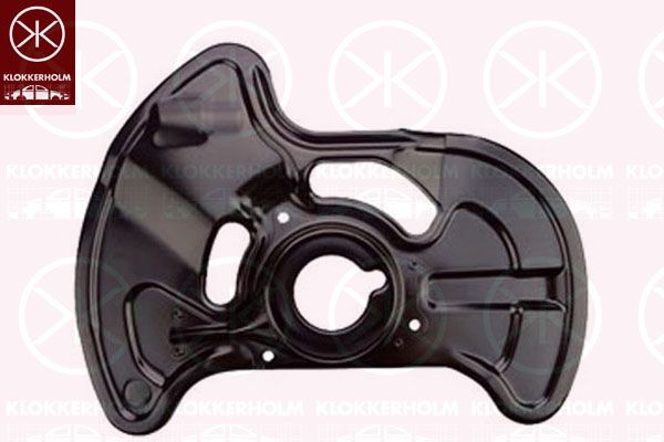 Отражатель, диск тормозного механизма KLOKKERHOLM 3518378