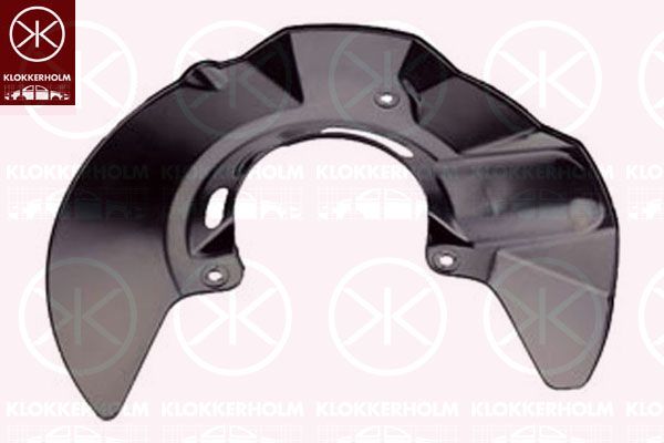 Отражатель, диск тормозного механизма KLOKKERHOLM 9568378