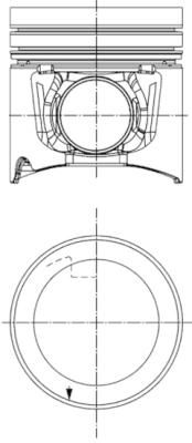 Поршень KOLBENSCHMIDT 40264600