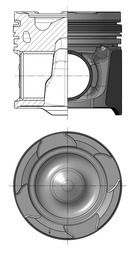 Поршень KOLBENSCHMIDT 40910610
