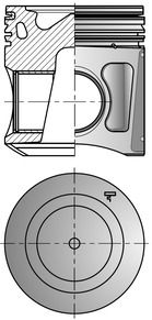 Поршень KOLBENSCHMIDT 41478600