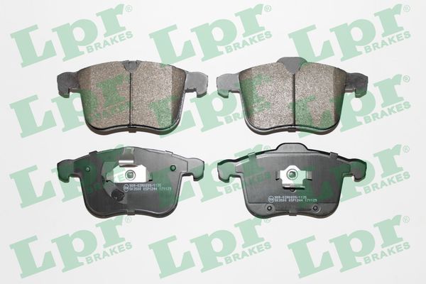 Комплект тормозных колодок, дисковый тормоз LPR 05P1244
