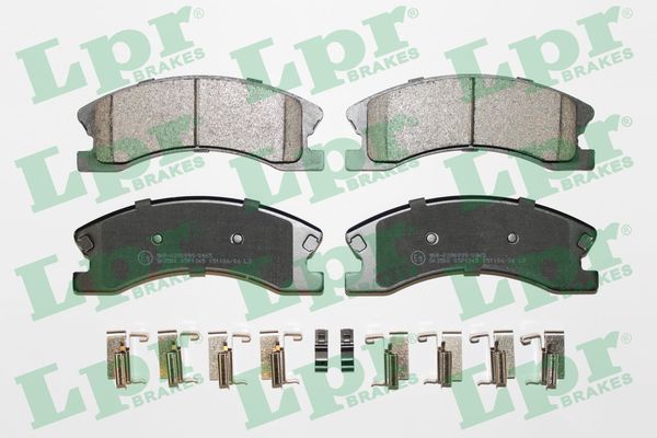 Комплект тормозных колодок, дисковый тормоз LPR 05P1365
