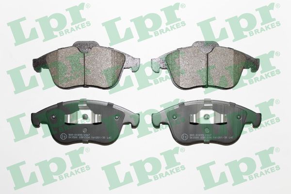 Комплект тормозных колодок, дисковый тормоз LPR 05P1534