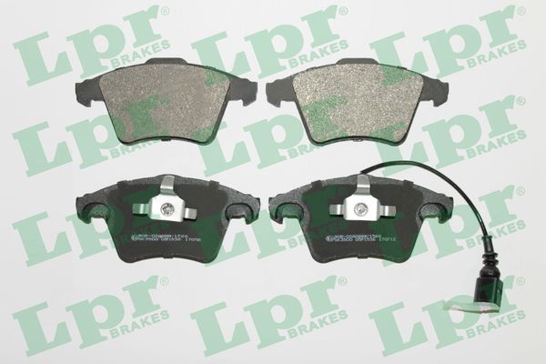 Комплект тормозных колодок, дисковый тормоз LPR 05P1536
