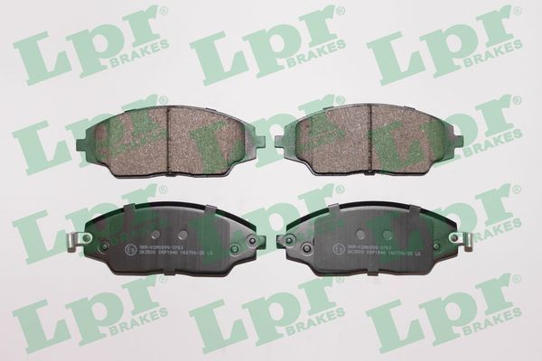 Комплект тормозных колодок, дисковый тормоз LPR 05P1846