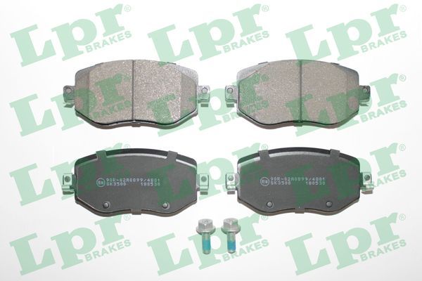 Комплект тормозных колодок, дисковый тормоз LPR 05P2005