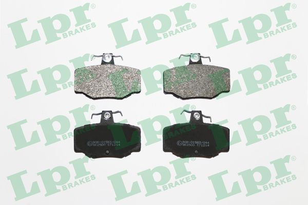 Комплект тормозных колодок, дисковый тормоз LPR 05P387