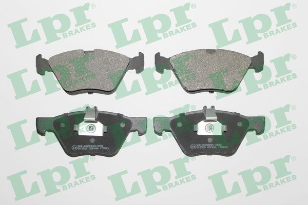 Комплект тормозных колодок, дисковый тормоз LPR 05P406