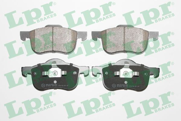 Комплект тормозных колодок, дисковый тормоз LPR 05P704