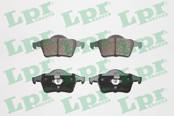 Комплект тормозных колодок, дисковый тормоз LPR 05P705
