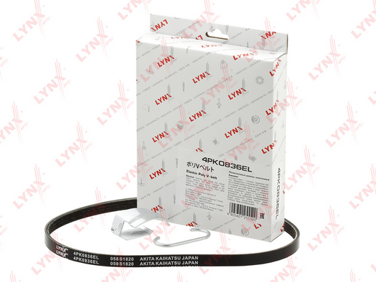 Поликлиновой ремень LYNX 4PK0836EL