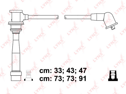 Комплект проводов зажигания LYNX SPC4408
