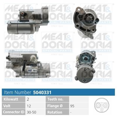 Стартер MEAT & DORIA 5040331