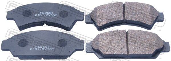Комплект тормозных колодок, дисковый тормоз FEBEST 0101CV30F