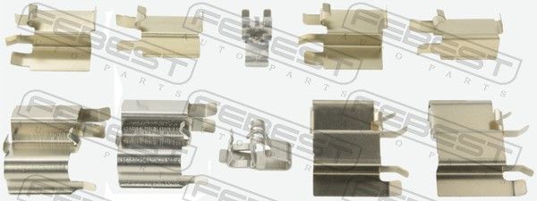 Комплектующие, колодки дискового тормоза FEBEST 0103ACA2F