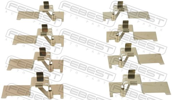Комплектующие, колодки дискового тормоза FEBEST 0103ACV40F
