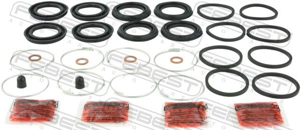 Ремкомплект, тормозной суппорт FEBEST 0175HZJ71F