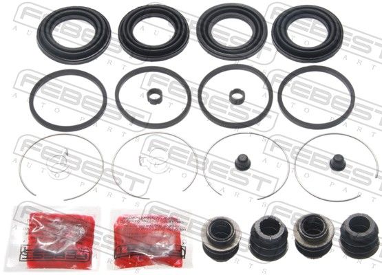 Ремкомплект, тормозной суппорт FEBEST 0175JZX110F