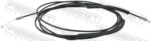 Ремонтный комплект кабеля, задняя дверь FEBEST 0199ACV40LUG