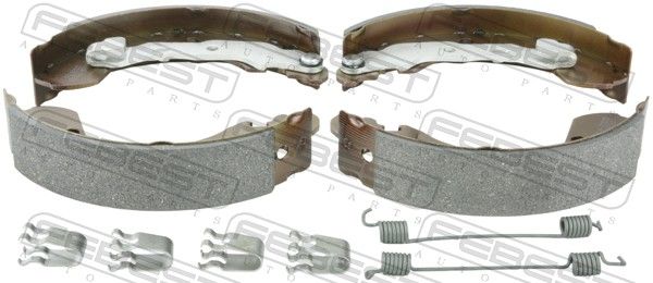Комплект тормозных колодок FEBEST 0202K12R