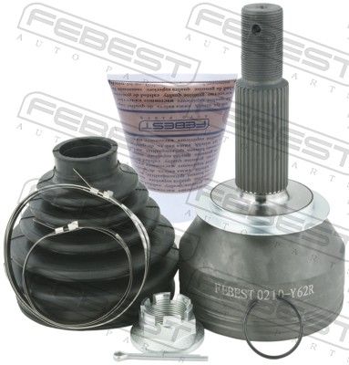 Шарнирный комплект, приводной вал FEBEST 0210Y62R