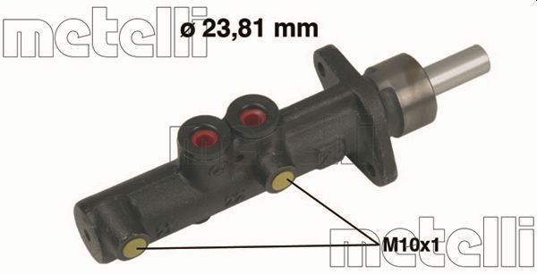 Главный тормозной цилиндр METELLI 050308