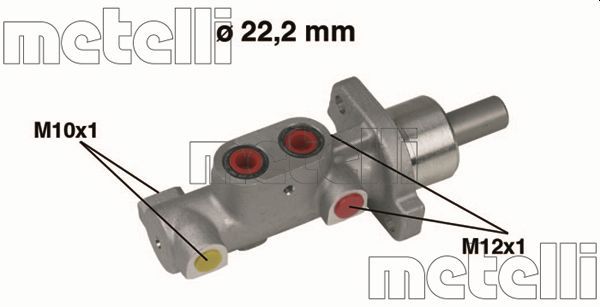 Главный тормозной цилиндр METELLI 050359