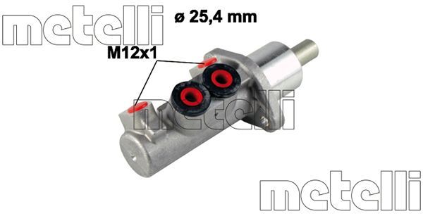 Главный тормозной цилиндр METELLI 050608