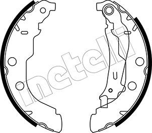 Комплект тормозных колодок METELLI 530326
