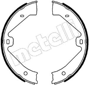 Комплект тормозных колодок, стояночная тормозная система METELLI 530528