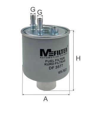 Топливный фильтр MFILTER DF3577