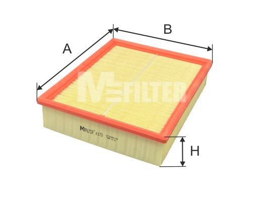 Воздушный фильтр MFILTER K173