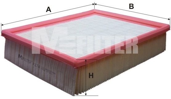 Воздушный фильтр MFILTER K174