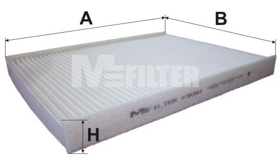 Фильтр, воздух во внутренном пространстве MFILTER K9084