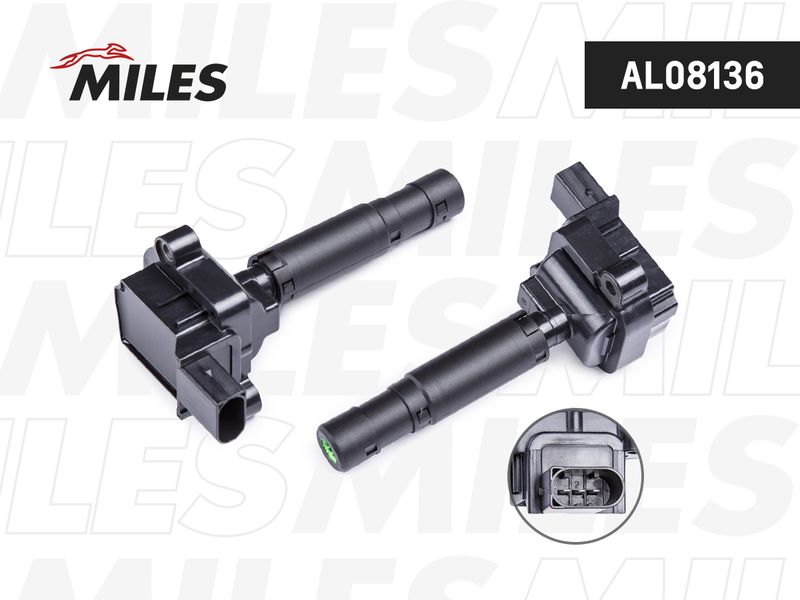 Катушка зажигания MILES AL08136