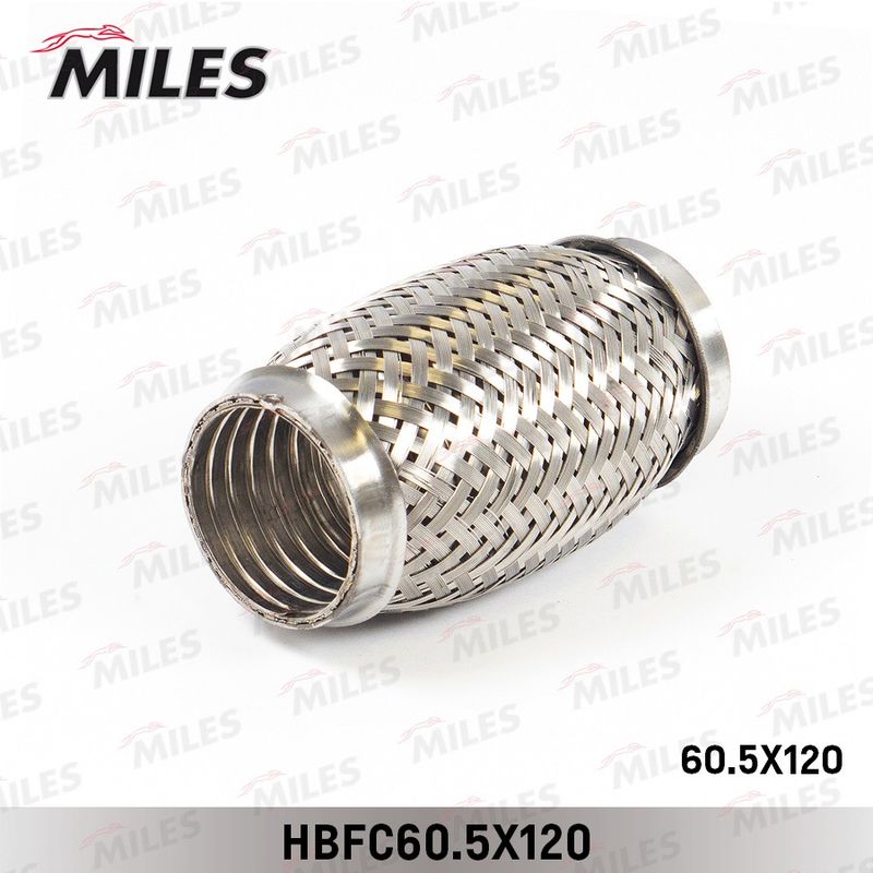 Гофрированная труба, выхлопная система MILES HBFC605X120
