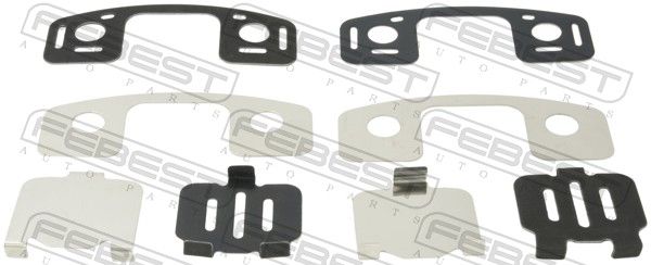 Противоскрипная пластина, тормозные колодки(задняя пластина) FEBEST 0403CS6R