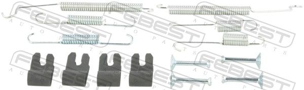 Комплектующие, стояночная тормозная система FEBEST 0404COLTR