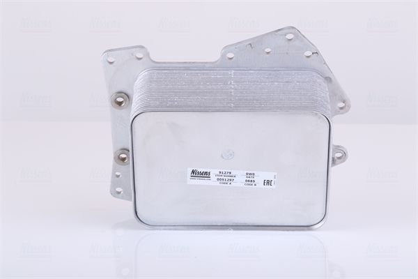 масляный радиатор, двигательное масло NISSENS 91279