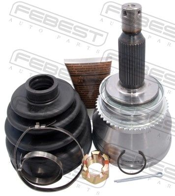 Шарнирный комплект, приводной вал FEBEST 0410V75RA50