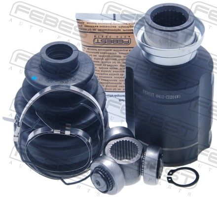 Шарнирный комплект, приводной вал FEBEST 0411CU204WD