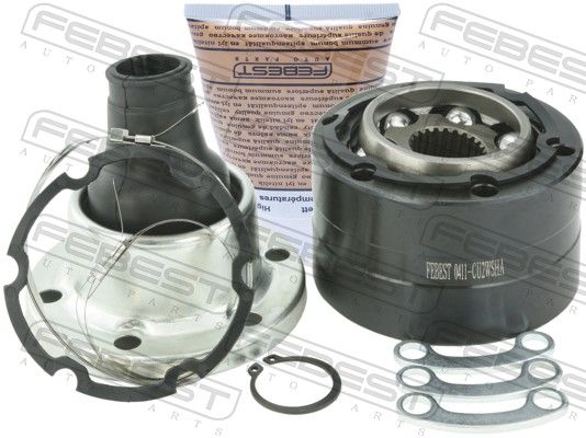 Шарнир, продольный вал FEBEST 0411CU2WSHA