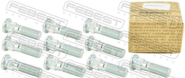 Шпилька колеса FEBEST 0484002PCS10