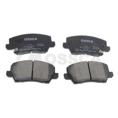 Комплект тормозных колодок, дисковый тормоз OSSCA 71223