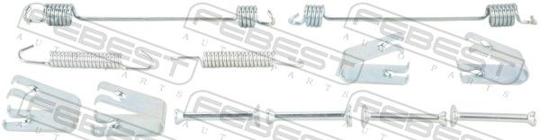 Комплектующие, стояночная тормозная система FEBEST 0504DYR