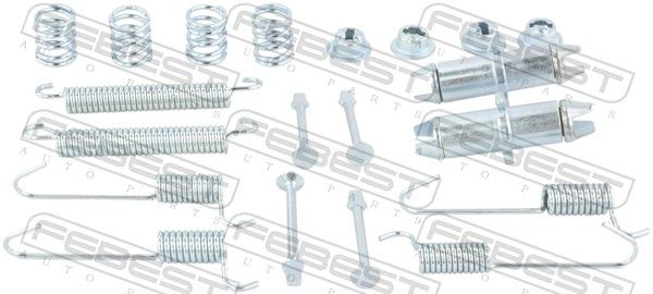 Комплектующие, стояночная тормозная система FEBEST 1204IX354WDRKIT