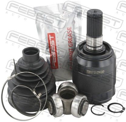 Шарнирный комплект, приводной вал FEBEST 1211D7AT2WD